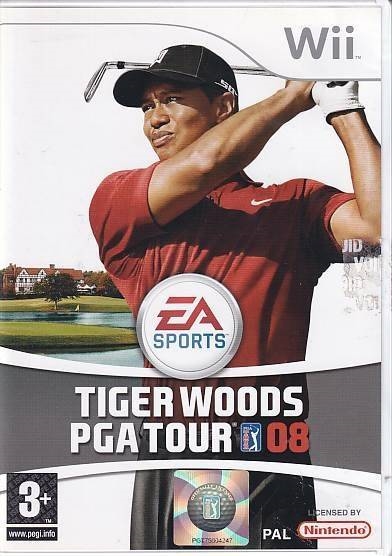 Tiger Woods PGA Tour 08 - Nintendo Wii (B Grade) (Genbrug)